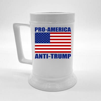 Pro America Anti Trump Beer Stein