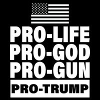 Pro-Life Pro-God Pro-Gun Pro-Trump Apron