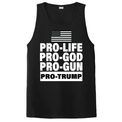 Pro-Life Pro-God Pro-Gun Pro-Trump PosiCharge Competitor Tank