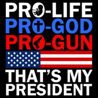 Pro-Life Pro-God Pro-Gun That's My President Impact Tech Backpack