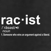 Pro Republican Funny The Liberal Racist Definition Hat