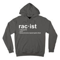 Pro Republican Funny The Liberal Racist Definition Tall Hoodie