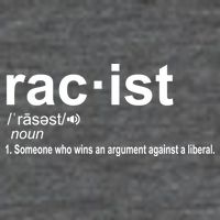 Pro Republican Funny The Liberal Racist Definition Wool Snapback Cap