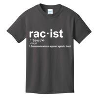 Pro Republican Funny The Liberal Racist Definition Kids T-Shirt