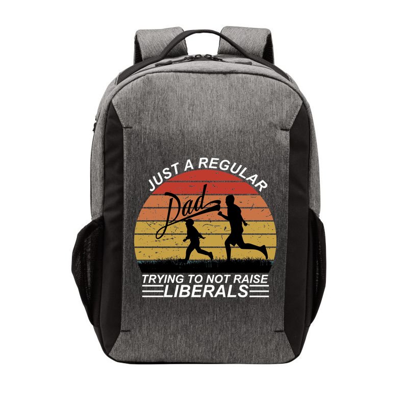 Pro Republican Just A Regular Dad Trying Not To Raise Liberals Vector Backpack