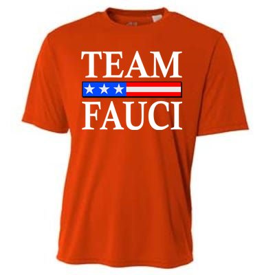 Pro Team Dr Fauci USA Flag Cooling Performance Crew T-Shirt