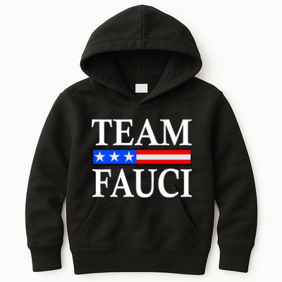 Pro Team Dr Fauci USA Flag Kids Hoodie