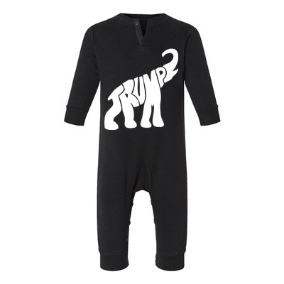 Pro Trump Elephant Infant Fleece One Piece