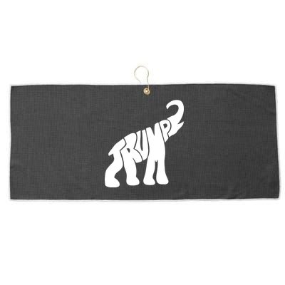 Pro Trump Elephant Large Microfiber Waffle Golf Towel