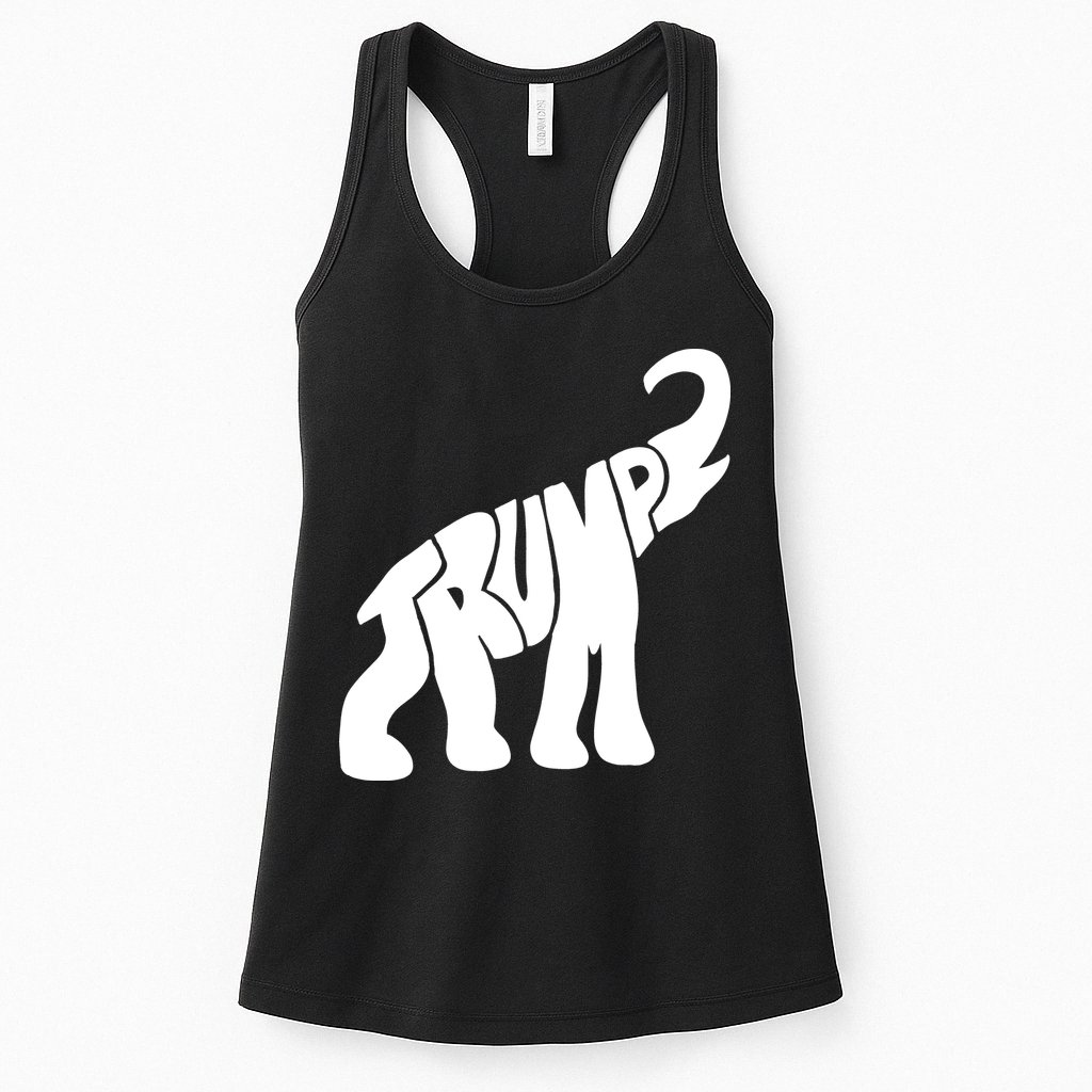 Pro Trump Elephant Womens Tank Top