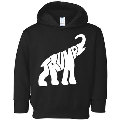 Pro Trump Elephant Toddler Hoodie