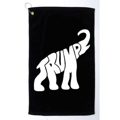 Pro Trump Elephant Platinum Collection Golf Towel