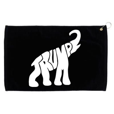 Pro Trump Elephant Grommeted Golf Towel