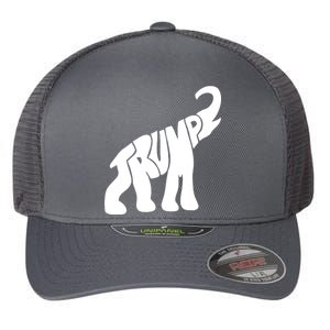 Pro Trump Elephant Flexfit Unipanel Trucker Cap