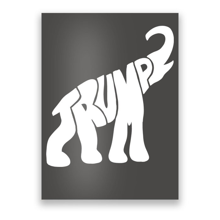 Pro Trump Elephant Poster