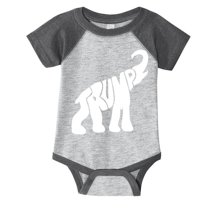 Pro Trump Elephant Infant Baby Jersey Bodysuit