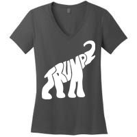 Pro Trump Elephant Women's V-Neck T-Shirt