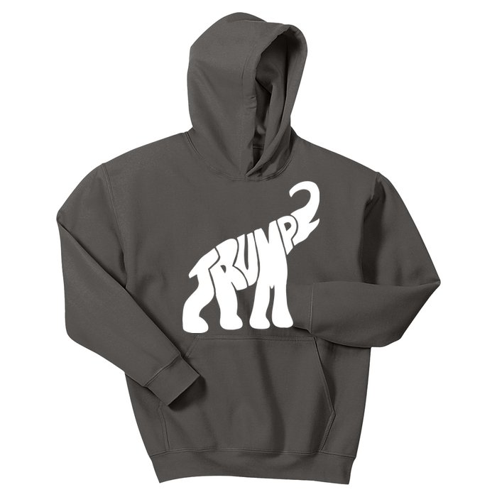 Pro Trump Elephant Kids Hoodie