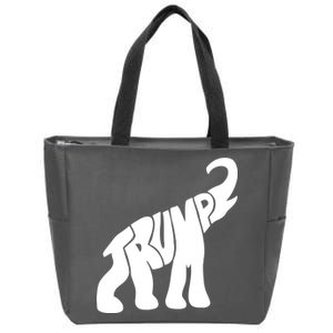 Pro Trump Elephant Zip Tote Bag