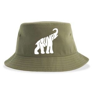 Pro Trump Elephant Sustainable Bucket Hat