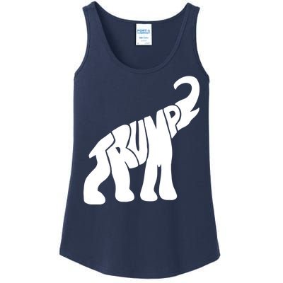 Pro Trump Elephant Ladies Essential Tank