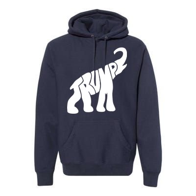 Pro Trump Elephant Premium Hoodie