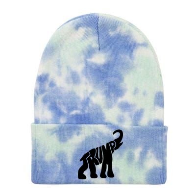 Pro Trump Elephant Tie Dye 12in Knit Beanie