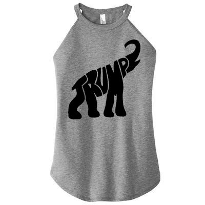 Pro Trump Elephant Women’s Perfect Tri Rocker Tank