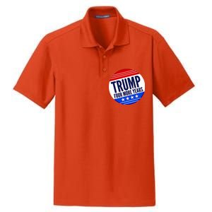 Pro Trump Four More Years Dry Zone Grid Polo