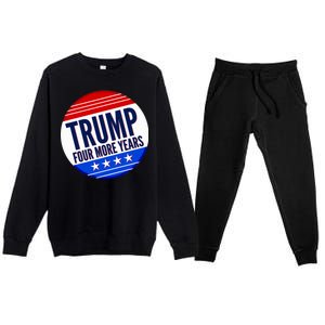 Pro Trump Four More Years Premium Crewneck Sweatsuit Set