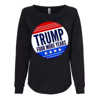 Pro Trump Four More Years Womens California Wash Sweatshirt