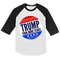 Pro Trump Four More Years Kids Colorblock Raglan Jersey