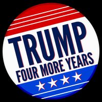 Pro Trump Four More Years Kids Colorblock Raglan Jersey