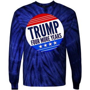 Pro Trump Four More Years Tie-Dye Long Sleeve Shirt