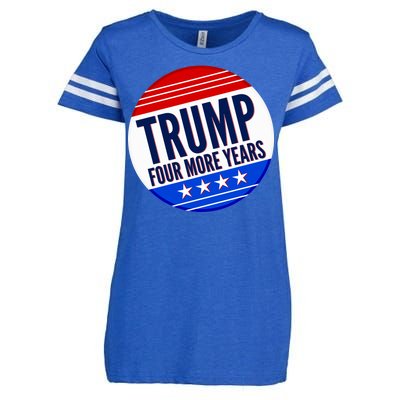 Pro Trump Four More Years Enza Ladies Jersey Football T-Shirt