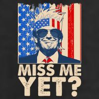 Pro Trump Miss Me Yet! Adult Drive Performance Visor