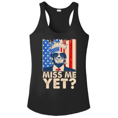 Pro Trump Miss Me Yet! Ladies PosiCharge Competitor Racerback Tank