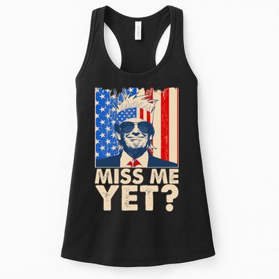 Pro Trump Miss Me Yet! Womens Tank Top