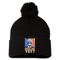 Pro Trump Miss Me Yet! Pom Pom 12in Knit Beanie