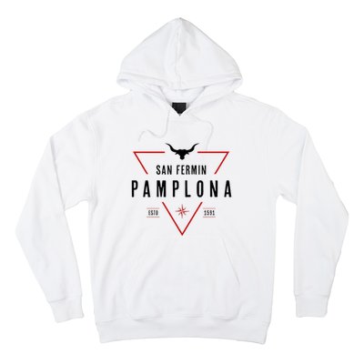 Pamplona Running Of The Bulls San Fermin Hoodie