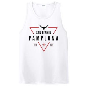 Pamplona Running Of The Bulls San Fermin PosiCharge Competitor Tank