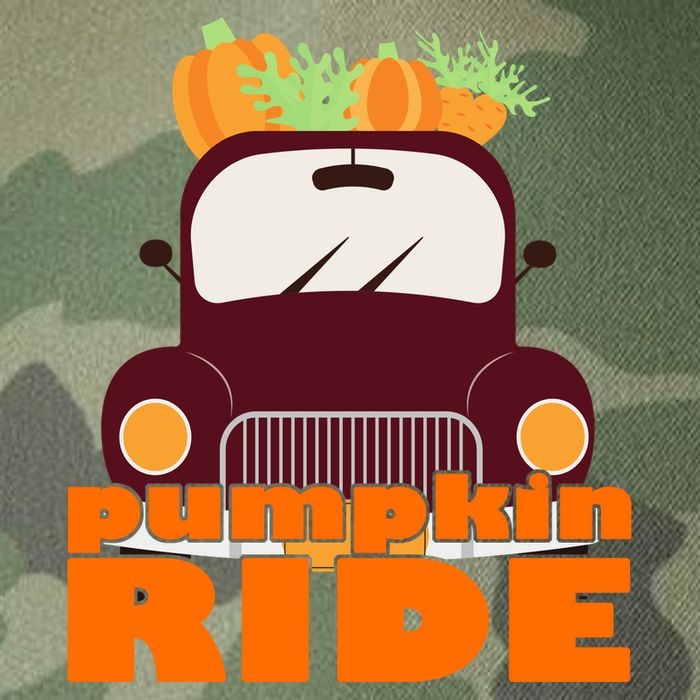 Pumpkin Ride October Fall Legacy Tie Dye Trucker Hat