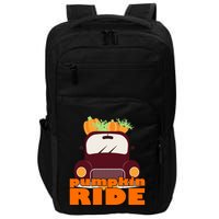 Pumpkin Ride October Fall Impact Tech Backpack