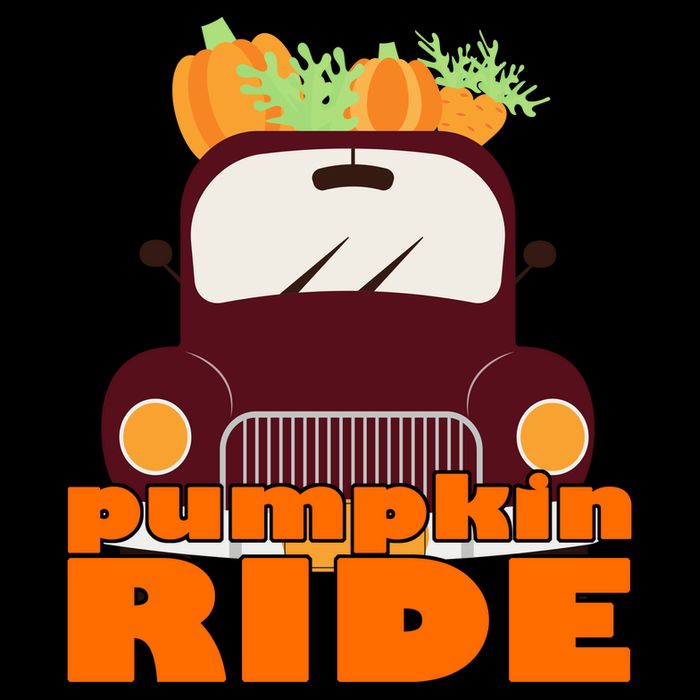 Pumpkin Ride October Fall 7-Panel Snapback Hat