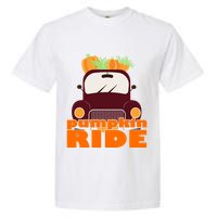 Pumpkin Ride October Fall Garment-Dyed Heavyweight T-Shirt