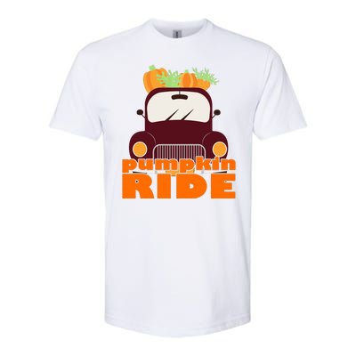 Pumpkin Ride October Fall Softstyle® CVC T-Shirt