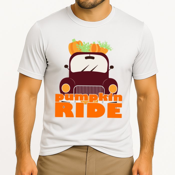 Pumpkin Ride October Fall Performance Shirt