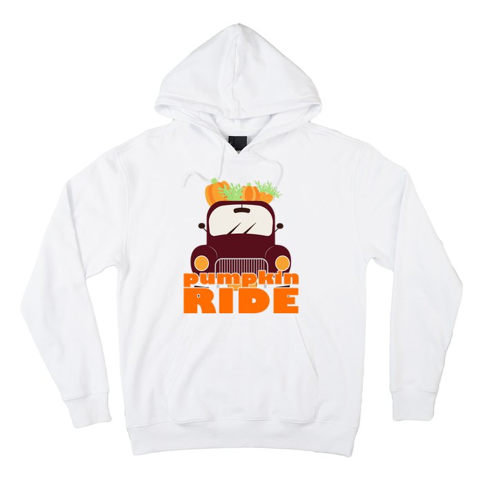 Pumpkin Ride October Fall Hoodie