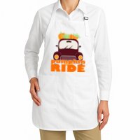 Pumpkin Ride October Fall Apron
