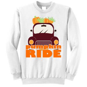 Pumpkin Ride October Fall Sweatshirt